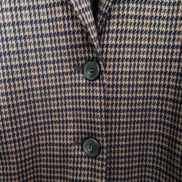 NEW Avec Les Filles Longline Plaid Blazer Anthropologie - Picture 5 of 6